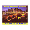 AMSTERDAM THE HOTTEST PLACE TO BE postcards