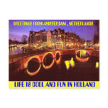 AMSTERDAM THE HOTTEST PLACE TO BE postcards