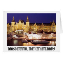 AMSTERDAM, THE NETHERLANDS GREETING CARDS