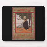 Amsterdam Vintage Bicycle Poster Art mousepads