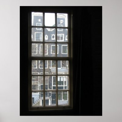 Amsterdam Window View Photo Poster Print by hollandshop