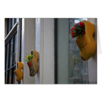 Amsterdam - Wooden Clogs Card