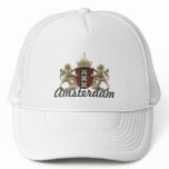 Amsterdam xxx City Emblem Cap Mesh Hats