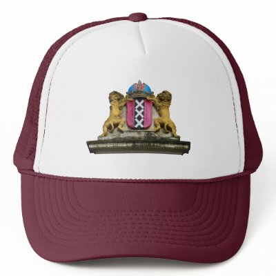 Amsterdam XXX Shield Coat of Arms Cap/ Hat by hollandshop