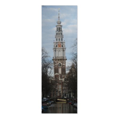 Amsterdam Zuiderkerk South Church Photo Bookmark by hollandshop