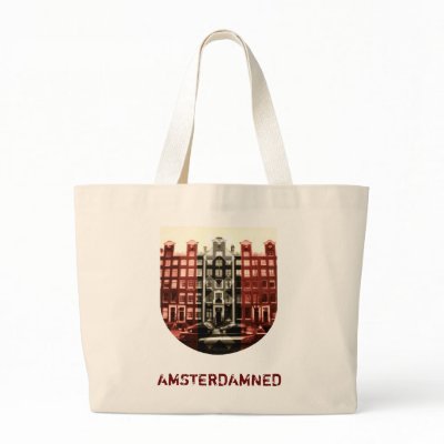 AMSTERDAMNED Amsterdam Brouwersgracht tas by Amsterdamned