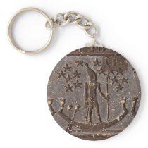 Amun Re Keychain