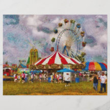 Amusement - Look at all the excitement Full Color Flyer