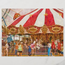 Amusement - Oh it's so crowded Full Color Flyer