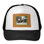 amusingly happy critters mesh hats