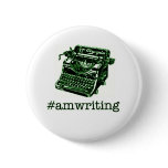 #amwriting pinback buttons