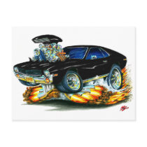 AMX Black Car Postcards