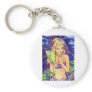 Amythyst Keychain