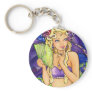 Amythyst Keychain