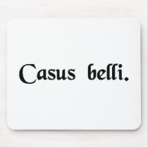 An act used to justify war mousepads