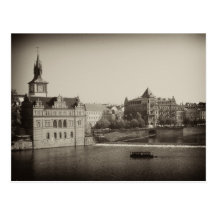 An afternoon in Prague Post Card