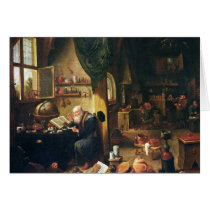 An Alchemist in his Workshop
