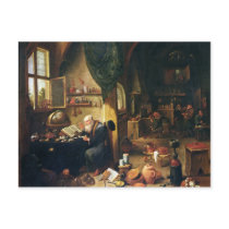 An Alchemist in his Workshop