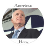 An American Hero Sticker