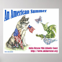 An American Summer (Landscape) Print