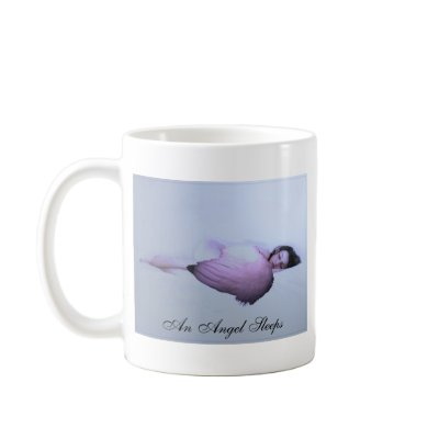 An Angel Sleeps Mug by NotionsbyNique