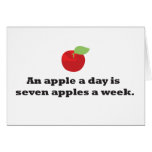 An Apple A Day...is 7 apples a week