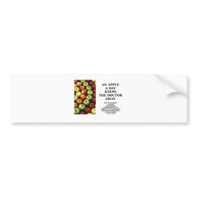 An Apple A Day Keeps The Doctor Away (Food Advice) by wordsunwords