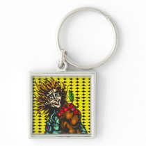 An Apple A Day Keychain