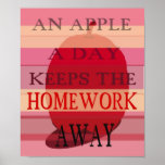 An Apple a Day Poster posters