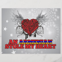 An Armenian Stole my Heart Flyers