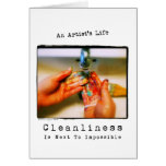 An Artist's Life: Cleanliness Photography Greeting Cards