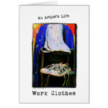 An Artist's Life: Work Clothes Photography Cards