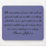 An association of men who will not quarrel with... mouse pads
