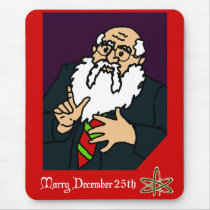 An Atheist Christmas Greeting Mousepad