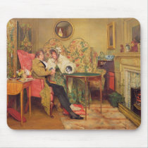 An Attentive Visitor Mousepads