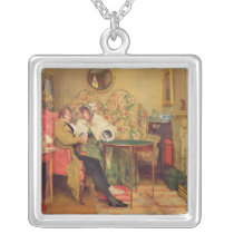An Attentive Visitor Custom Necklace