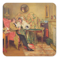An Attentive Visitor Sticker