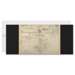 An Authentic 1690 Pirate Map rack cards