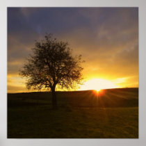 An Autumn Sunrise Print