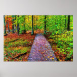 An Autumn Walk impressionist Posters