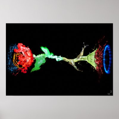 An Elemental Duality Print by M2Studios