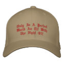 An Elf With The Night Off embroidered hats