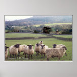 An English Country Scene Posters