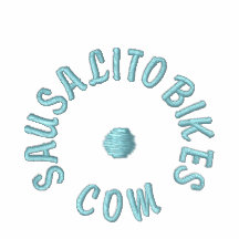 An Enroidered Sweat Shirt With SausalitoBikes.com Embroidered Hoodie