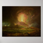 An Eruption of Vesuvius, seen from Portici posters