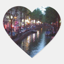 An evening in Amsterdam Stickers