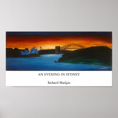 An Evening In Sydney Print by richardmadgin
