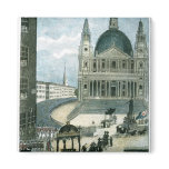 An exact representation of the grand funeral car refrigerator magnet