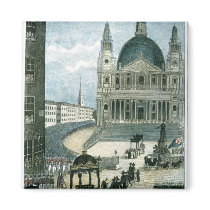 An exact representation of the grand funeral car refrigerator magnet