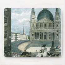 An exact representation of the grand funeral car mousepads